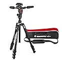 Manfrotto Befree 3-Way Live Advanced Tripod Kit, Tripod and Fluid Head in Aluminum for Cameras and Camcorders up to 6 kg, Ultra-Compact, Photography