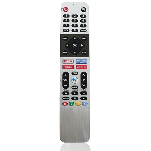 Universal Replacement Remote Control Compatible for Skyworth Android Smart TV 50UB5550 50UB5560 55UB5500 55UB5550 55UB5560