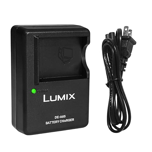 DE-A65 Camera Battery Charger for Panasonic? LUMIX DE-A65A DE-A65B DE-A65BA DEA65 DEA65A DEA65B DMC-ZS1 ZS3 ZS5 ZS7 ZS8 ZS10 Camera DMW-BCG10GK