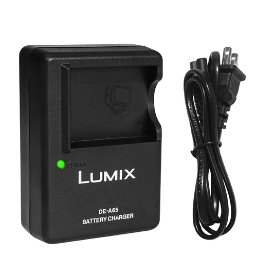 DE-A65 Camera Battery Charger for Panasonic? LUMIX DE-A65A DE-A65B DE-A65BA DEA65 DEA65A DEA65B DMC-ZS1 ZS3 ZS5 ZS7 ZS8 ZS10 Camera DMW-BCG10GK