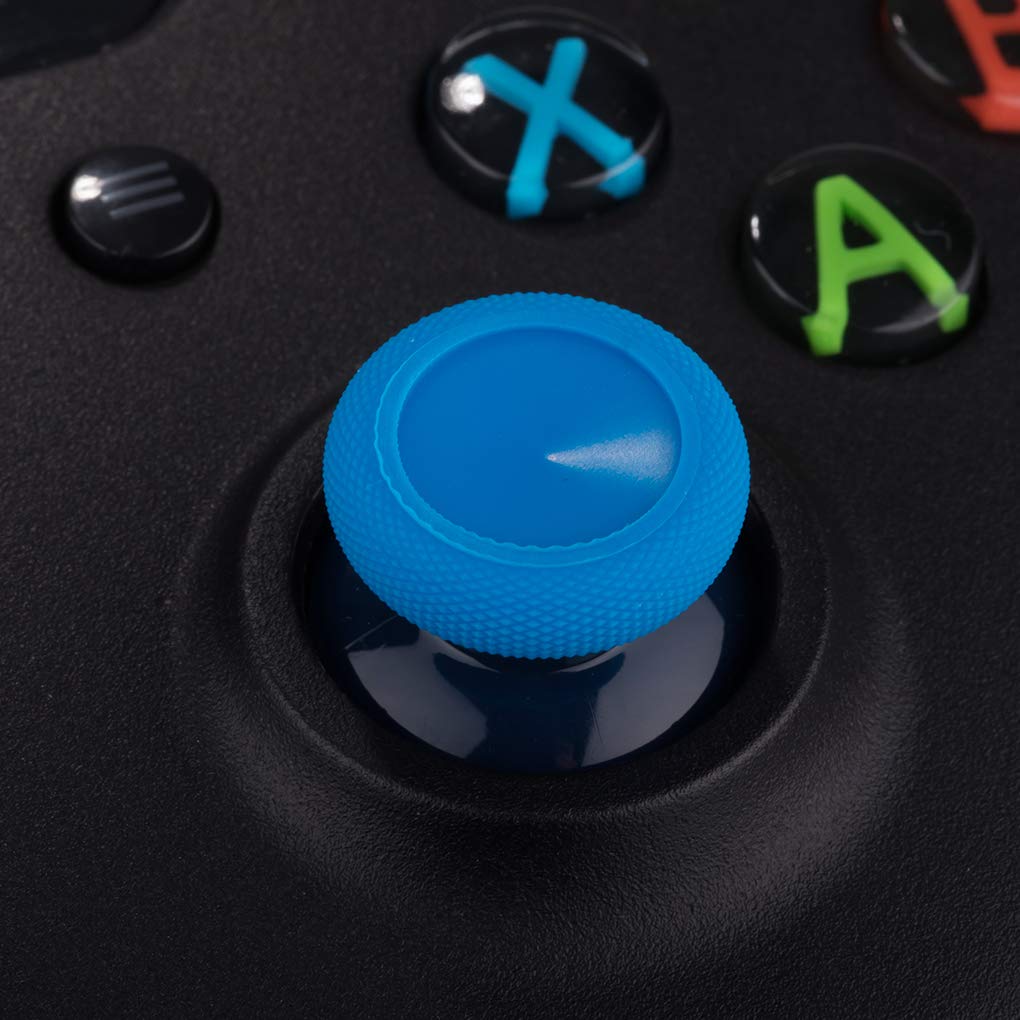 TOMSIN Replacement Thumbsticks for Xbox One Controllers, Original Joysticks for Xbox One S (6 Pcs) (Blue)