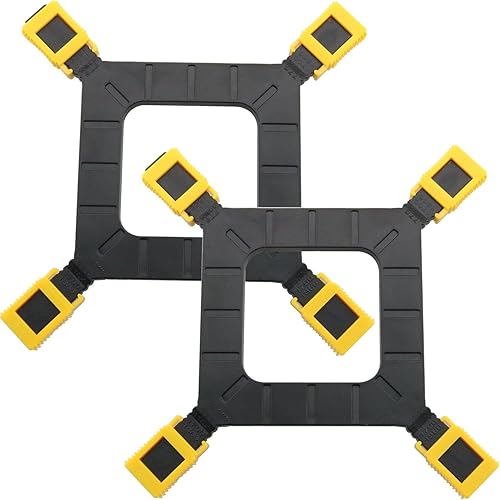 MEETOOT 2pcs CPU Fan Radiator Fastener Base Bracket Backplate CPU Heatsink Mounting Base Radiator Holder