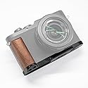 Iborrys L-Shaped Camera Handle ?Compatible with Leica D-LUX8 Camera ?Precious Vintage Solid Wood | Handcrafted by Experienced Artisans (Walnut)