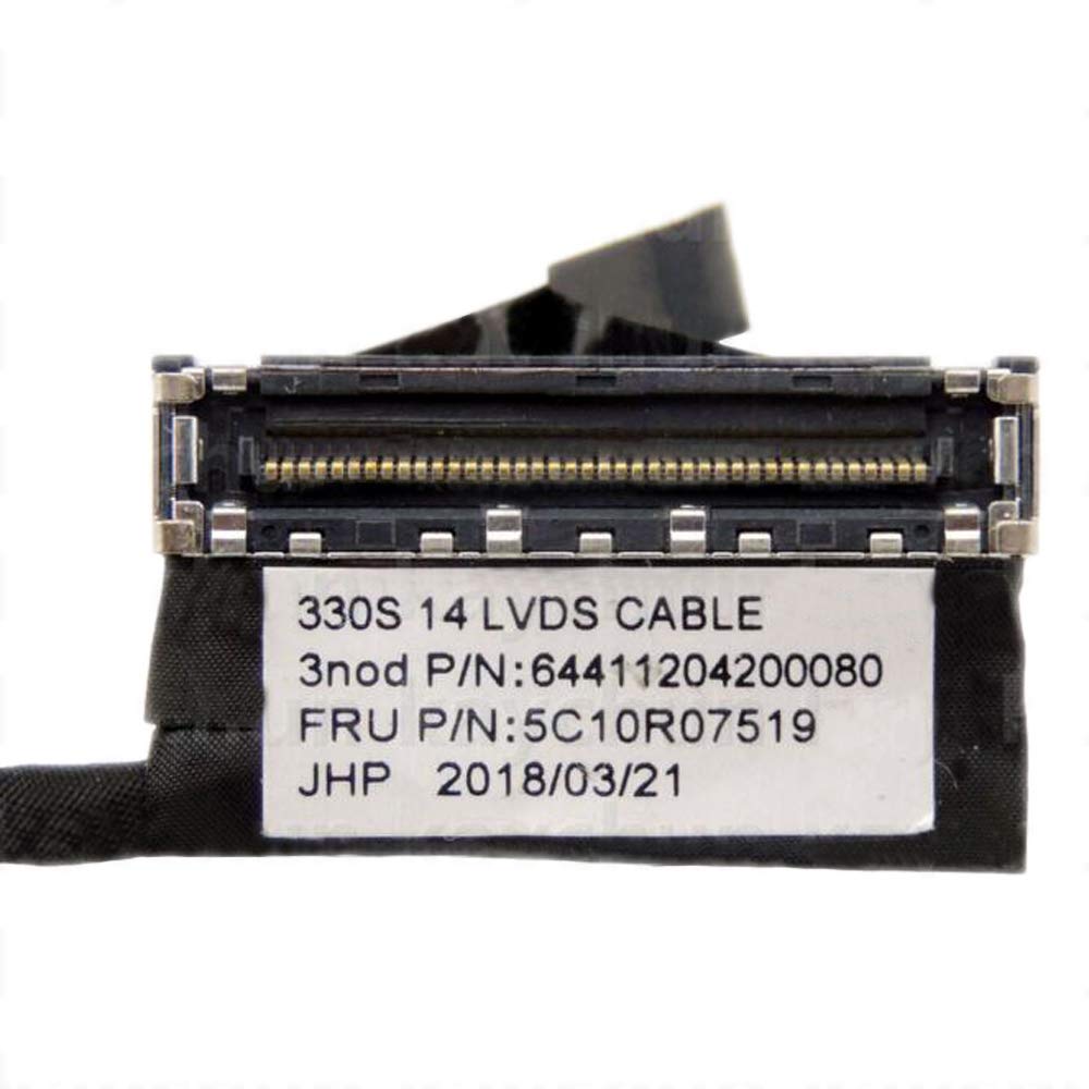 Zahara LCD LVDS Video Screen Cable FHD Non-Touch 30PIN Replacement for Lenovo Ideapad 330S-14IKB 330S-14ISK S435 81F4 DC020023B10