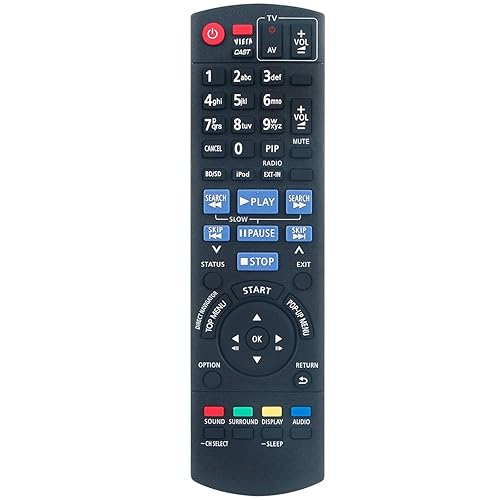 NTQinParts Replacement Remote Control Controller for Panasonic Home Theater SC-BT735 SC-BT230