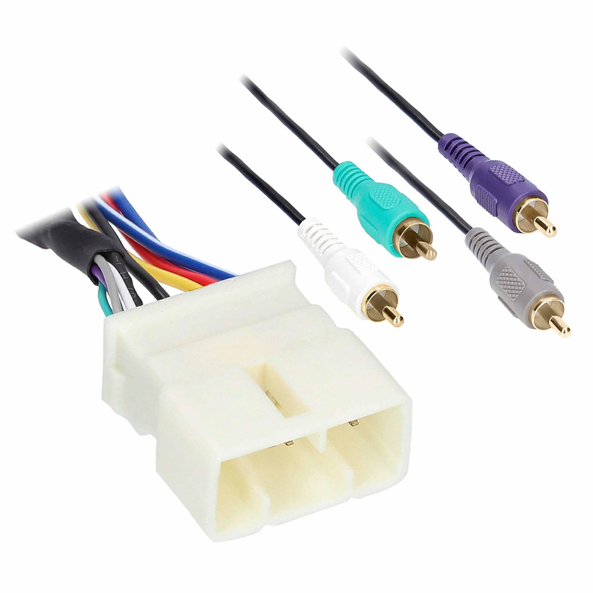 Metra Electronics 70-8112 Radio Wiring Harness for Toyota Amp Integration 15 Pin