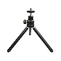 MEE Audio Lightweight Mini Tripod for Webcams and Small Cameras for Video Conference; Flexible, Portable, Compact Web Cam Desk Tabletop Travel Mount