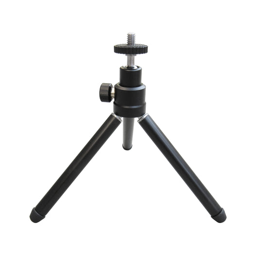 MEE Audio Lightweight Mini Tripod for Webcams and Small Cameras for Video Conference; Flexible, Portable, Compact Web Cam Desk Tabletop Travel Mount