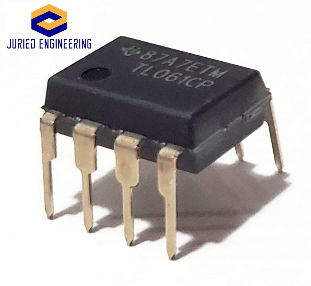 Juried Engineering TL061CP TL061 Low-Power JFET-Input Operational Amplifier Op Amp Breadboard-Friendly IC DIP-8 (Pack of 10)