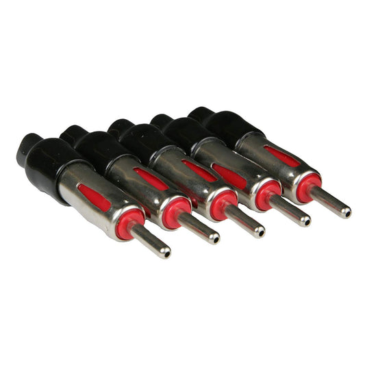 Metra Electronics 40-UV40 Standard Male Antenna Plug - 5 Pieces/Bag, Black