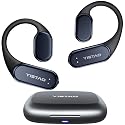 Yistao True Bone Conduction Headphones, Open Ear Earbuds with Ear Hooks, Up to 60 Hours Playtime with Charging Case, Bluetooth 5.3, IP68 Waterproof