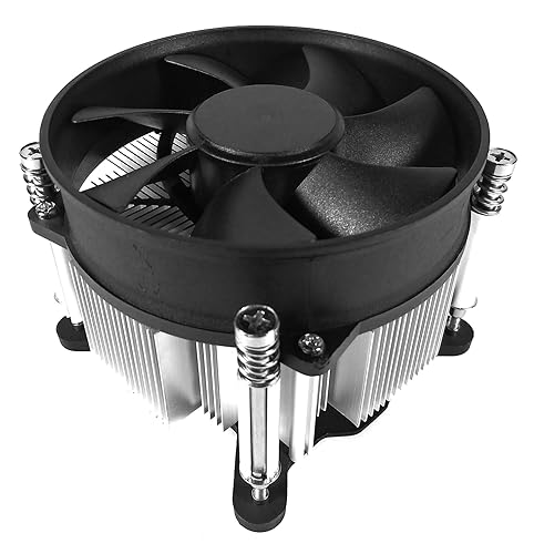 TRONWIRE TW-24 95W CPU Cooler Aluminum Heatsink 4-Pin PWM 92mm 2500 RPM Fan Pre-Applied Thermal Paste for Intel Core i3 i5 i7 i9 Socket 1200 1151 1150