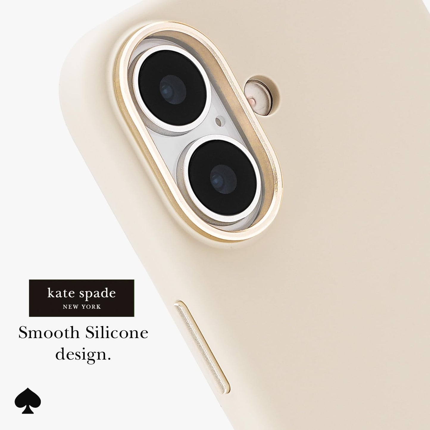 kate spade new york iPhone 17 Case - Icon Perfect Beige