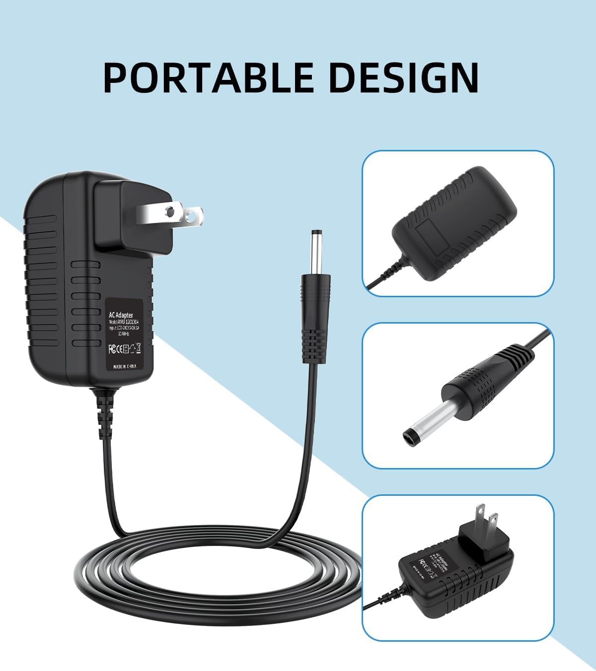 Accessory USA AC Adapter for TASCAM MiniStudio Porta 02 MkII Mk II 2 Portastudio Power Supply