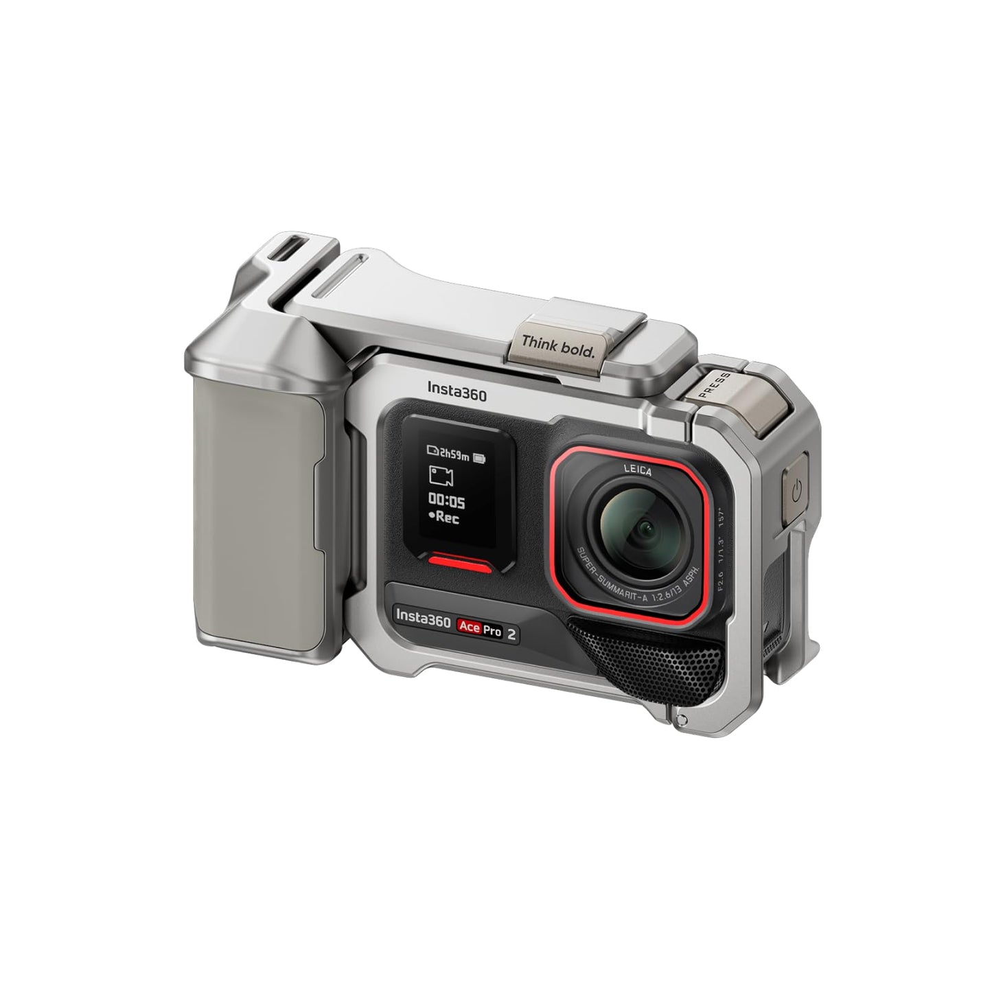 Insta360 Ace Pro 2/Insta360 Ace Pro Xplorer Grip Kit, Moonlight Silver