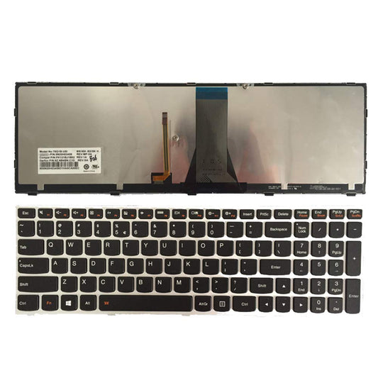 Laptop Replacement Keyboard Fit Lenovo Z50-70 Z50-70A Z50-75 Z50-80E Z51-70 Z51-70A US Layout with Backlight