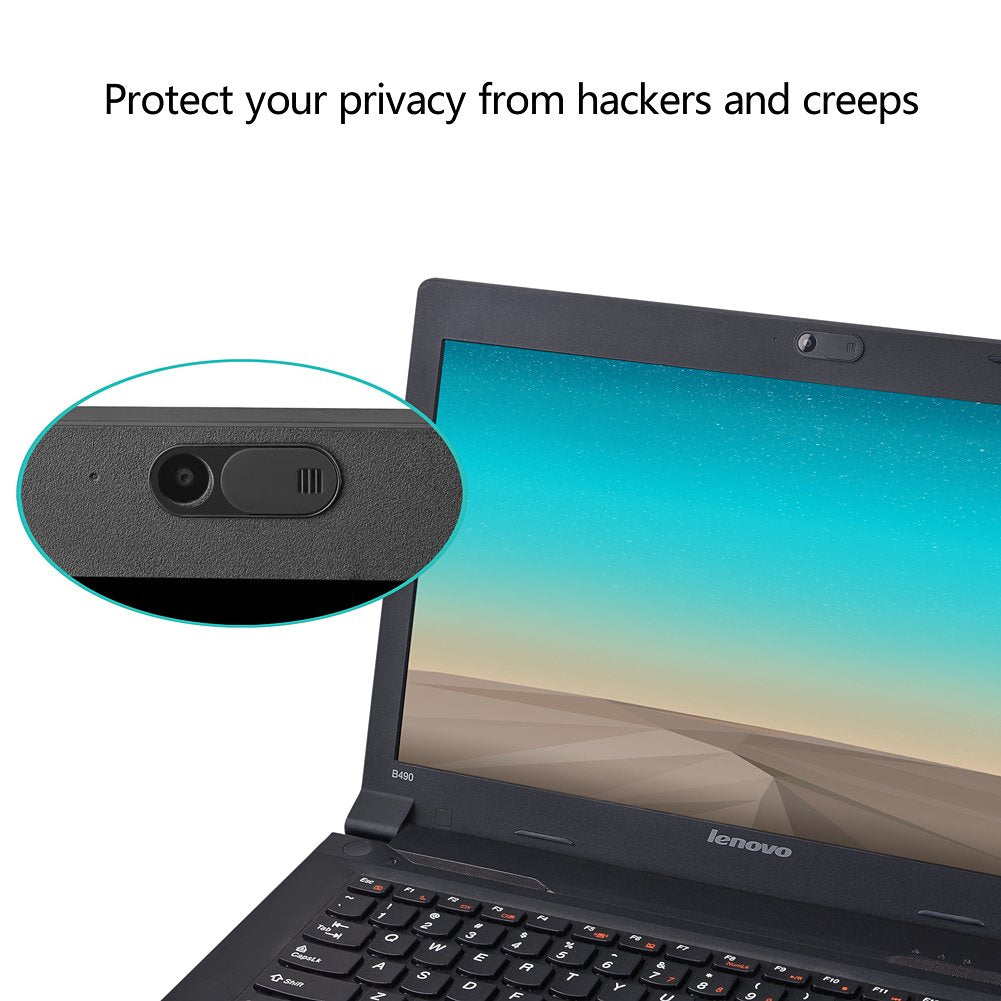 Webcam Cover, 0.035 Inch Ultra-Thin Slider Camera Cover for MacBook Pro, Laptop, Mac, PC, Surfcase Pro, iPhone, Protecting Your Digital Life (2 PCS)