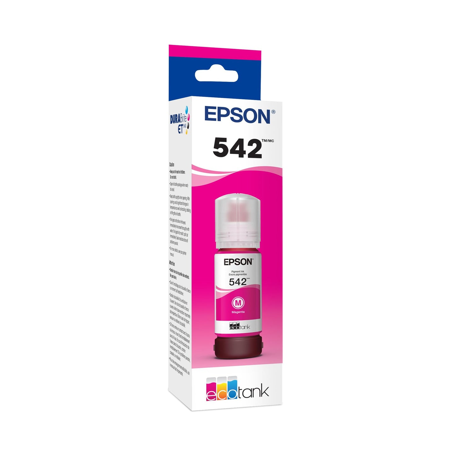 Epson 542 EcoTank Pro Ink Ultra-high Capacity Bottle Magenta (T542320-S) Works with ET-5150, 5170, 5180, 5800, 5850, 5880, 16600, 16650