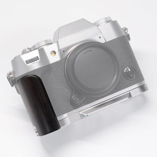 Iborrys L-Shaped Camera Handle ?Compatible with FUJIFILM X-T50 XT50 Camera ?Precious Vintage Solid Wood | Handcrafted by Experienced Artisans (African