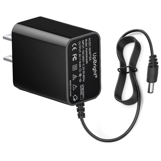 UpBright 9V AC/DC Adapter Compatible with Hyper Tough 7047 HT7047 HT HyperTough 5000 lumens LED Rechargeable Work Light 9VDC 1A 9VDC1A 9V1A DC9V 9.0V…