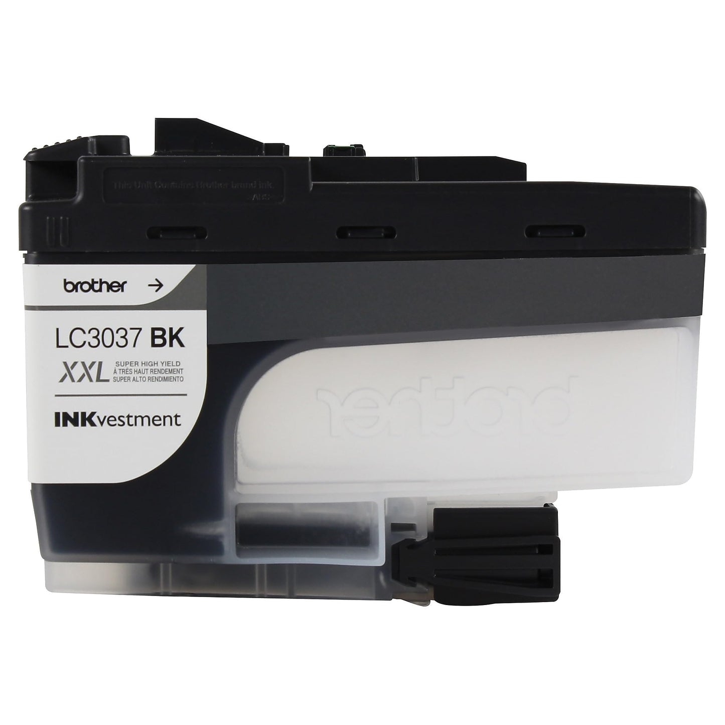 Brother Genuine LC3037BK, Single Pack Super High-Yield Black INKvestment Tank Ink Cartridge, Page Yield Up to 3,000 Pages, LC3037, Amazon Dash