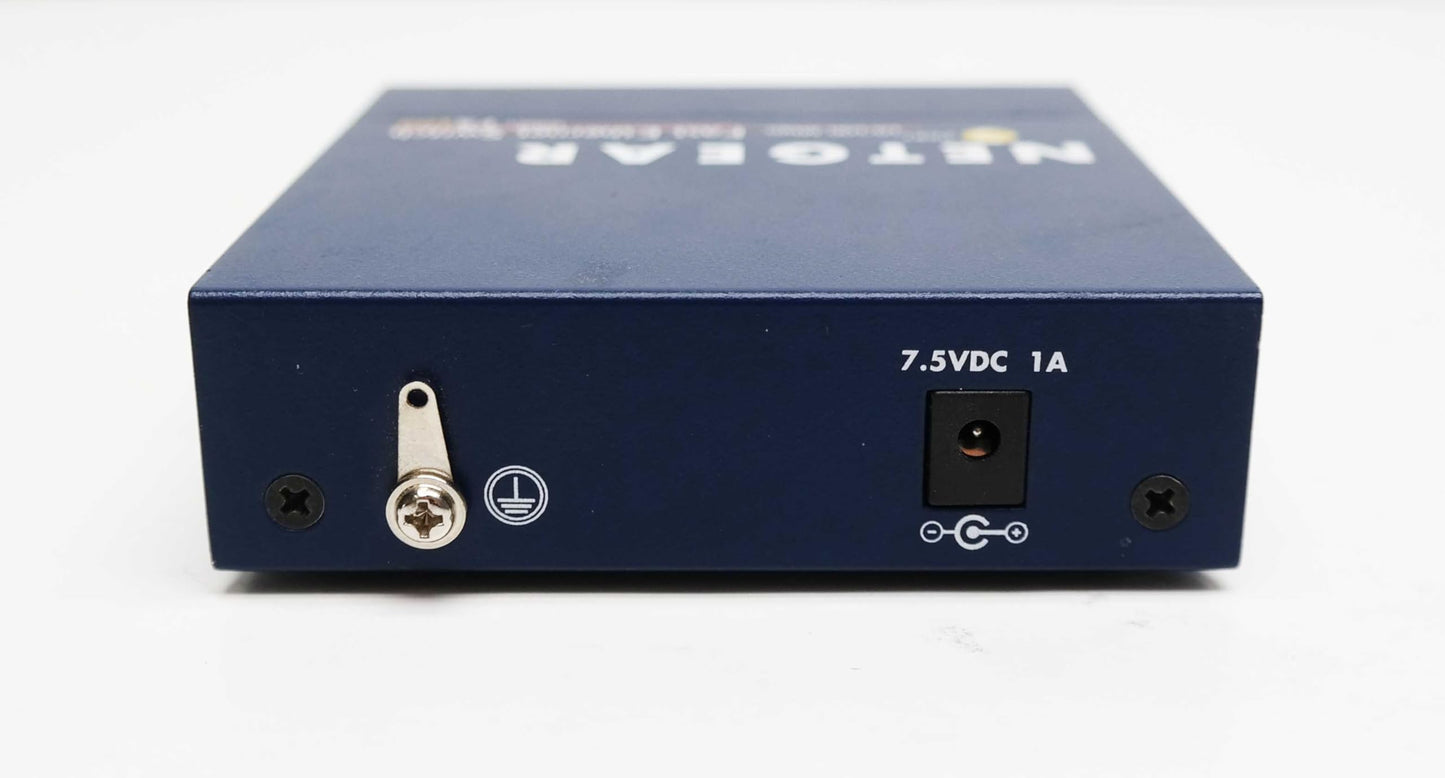NETGEAR ProSafe FS105 5-port 10/100Base-TX Desktop Slimline Switch FS105NA