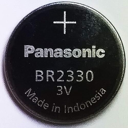 Panasonic BR2330 Battery, Lithium, 3v, 255mah, Coin cell