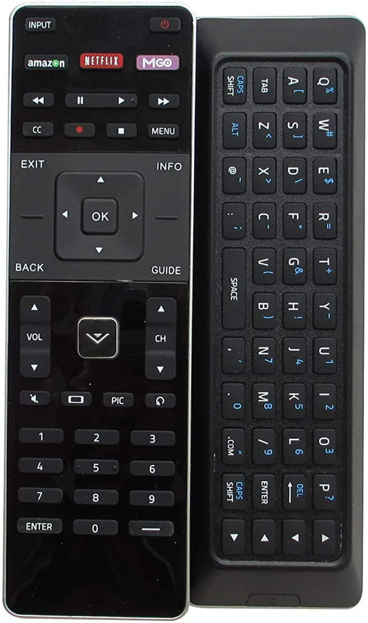XRT500 Replacement Remote Control fit for Vizio Smart Internet LED TVs with QWERTY Keyboard