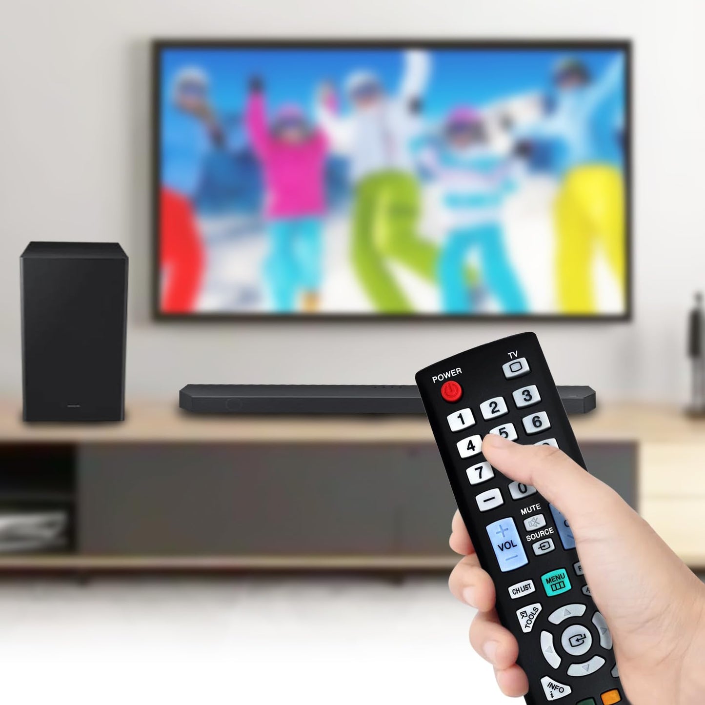 New BN59-00857A Replaced Remote Control fit for Samsung TV 933HDPLUS LN26B460 L25EMNKUY/ZA L25EMNKUYZA LN19B360C5D LN19B360C5DUZA LN19B360 LN22B50
