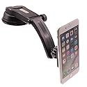 Fonus Car Mount Compatible with Samsung Galaxy S26/Plus/Ultra - Dash Phone Holder Magnetic Cradle Swivel Dock