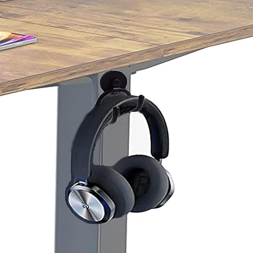 AUXPhome Magnetic Headset Holder up to 1 kg(2 lbs), Adjustable Headphone Holder Headphone Hanger Stand Headphone Hook for Computer/Gaming Headsets…