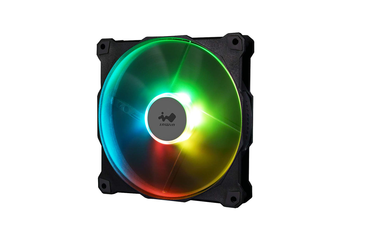 InWin Jupiter AJ140 Addressable RGB Triple Fan Kit 140mm High Performance Cooling Computer Case Fan Cooling with Control (AJ140-3PK)