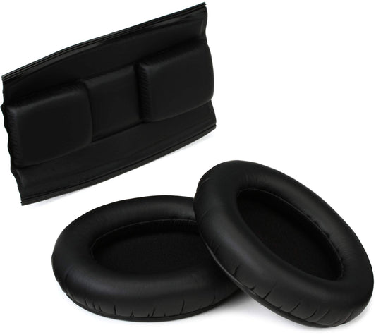 Sennheiser BUNDLE Genuine Replacement Ear Pads & Headband Cushions for Sennheiser HD280 HD280-Pro HD281 HMD280 HMD281 Headphones