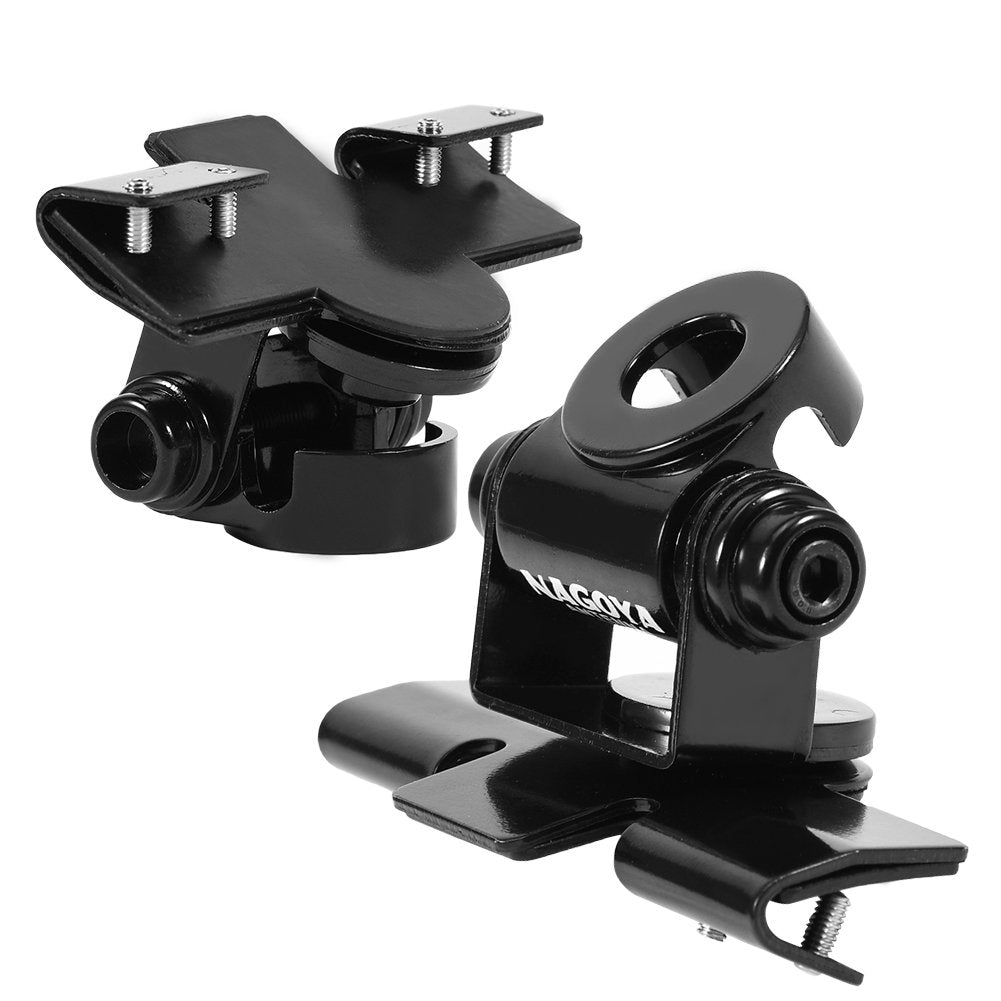 fosa Antenna Bracket 360? Angle Adjustable Bracket Stand Mount for Car Vehicle Mobile Radio Antenna Mounted on Iron Sheet, Rear Tail Gate, Side Door