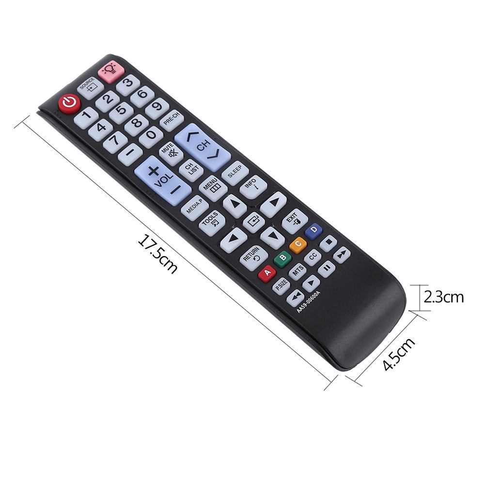 TV Remote Control Replacement for AA59-00600A, Smart TV Remote Control AA59-00600A Fit for Smart LCD LED TV
