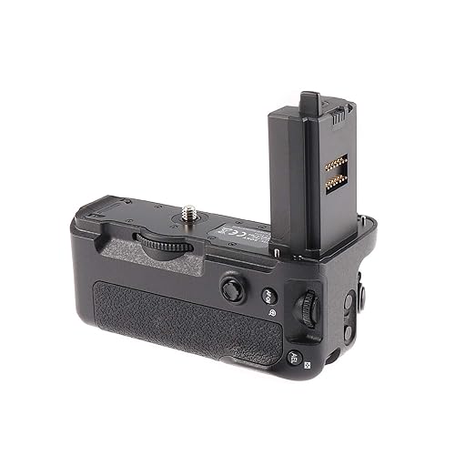 Hersmay Vertical Power Battery Grip for Sony A7V A7M5 A7IV A9II A7RIV A7M4 A7RM4 A7R4 A7R5 A7RV DSLR Camera, Replace for Sony VG-C4EM Battery Holder