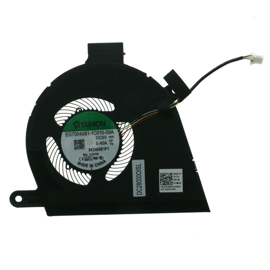 Replacement CPU Cooling Fan for Dell Latitude 9510 YJMGD 0YJMGD EG70040S1-1C010-S9A DC28000OISL