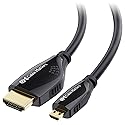 Cable Matters High-Speed Long 4K Micro HDMI to HDMI Cable - 25ft, Ideal for Tablet, Notebook, Camera, Raspberry Pi 4 and Raspberry Pi 5