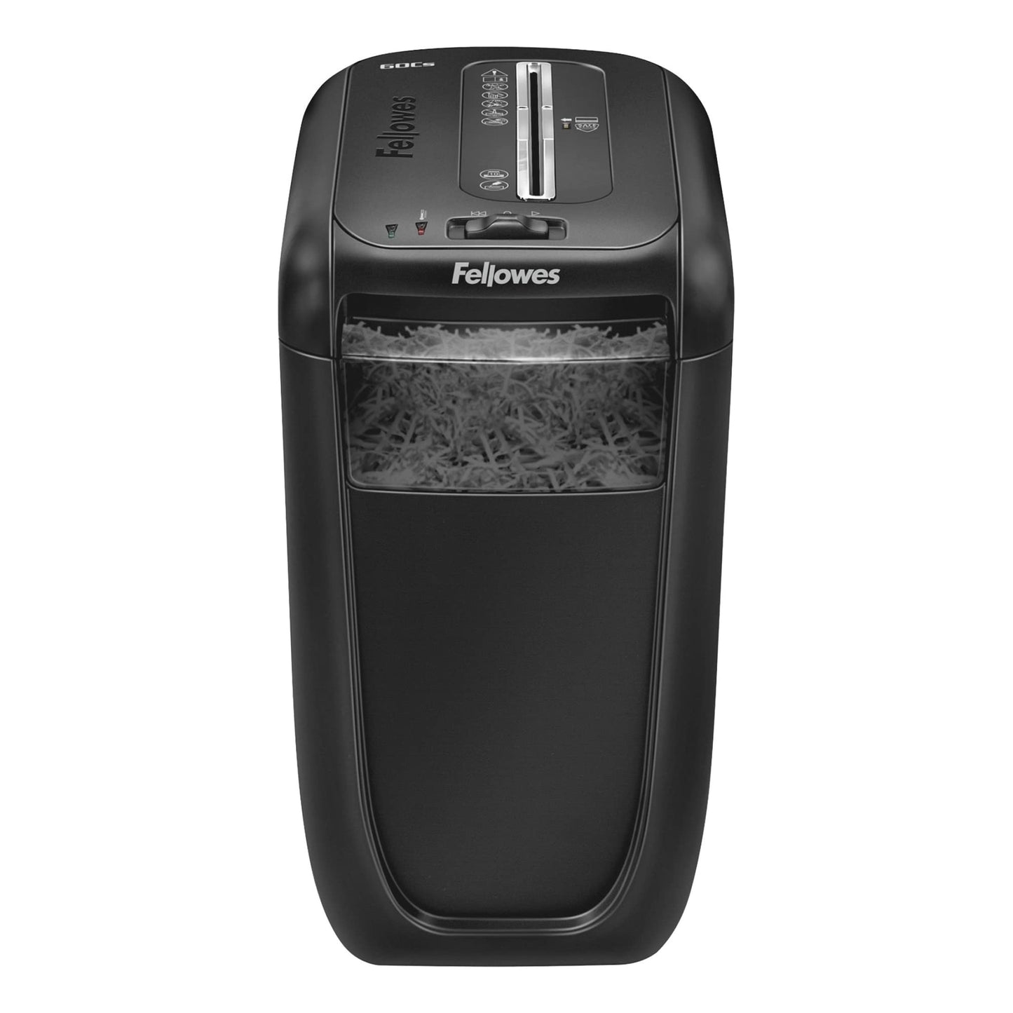 Fellowes Powershred 60Cs 10-Sheet Cross-Cut Paper and Credit Card Shredder with SafeSense Technology (4606001)