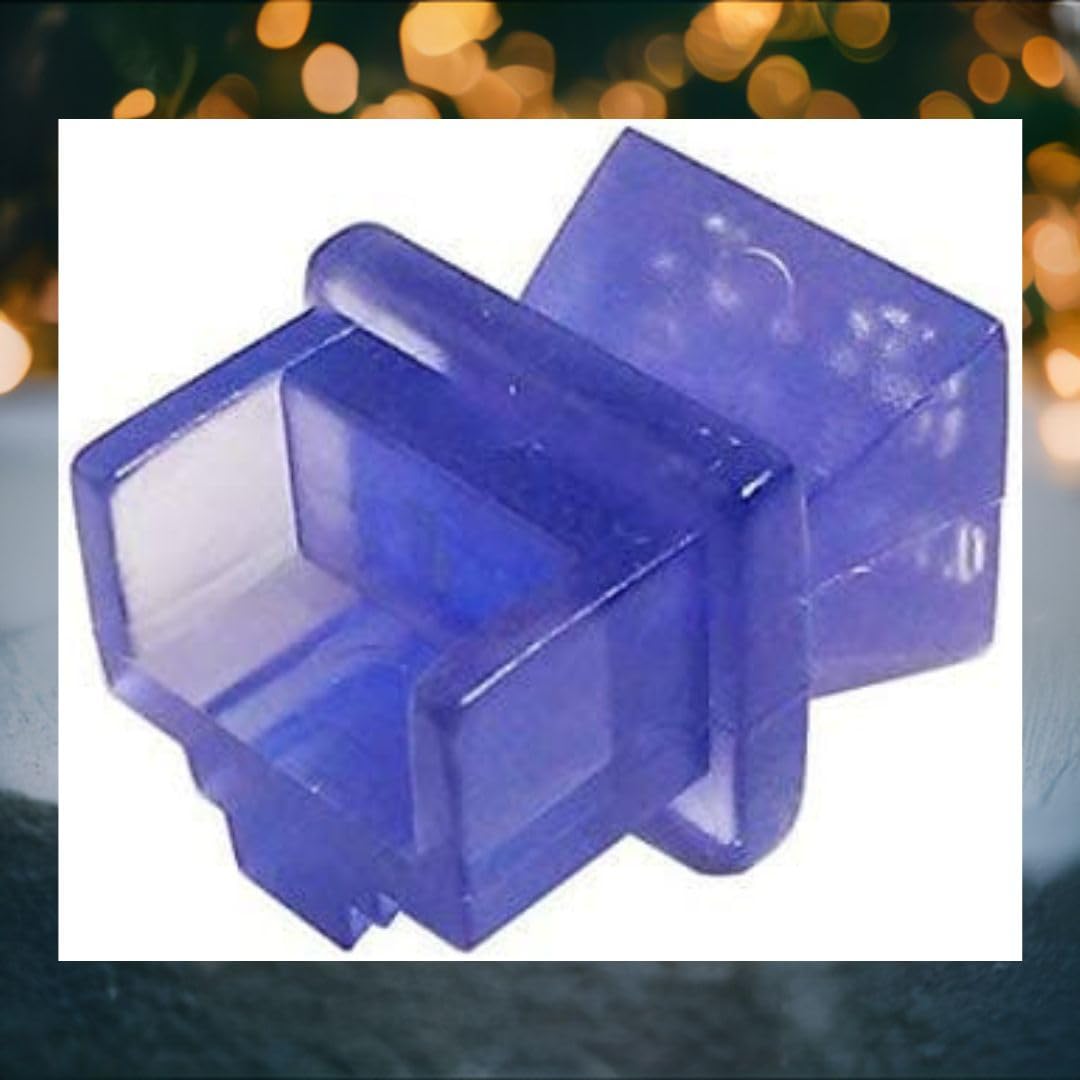 R.J. Enterprises®- RJ45 Jack Dust Cover, Cap, Protector, Blue (Price per Bag of 100p) DC-0-BL