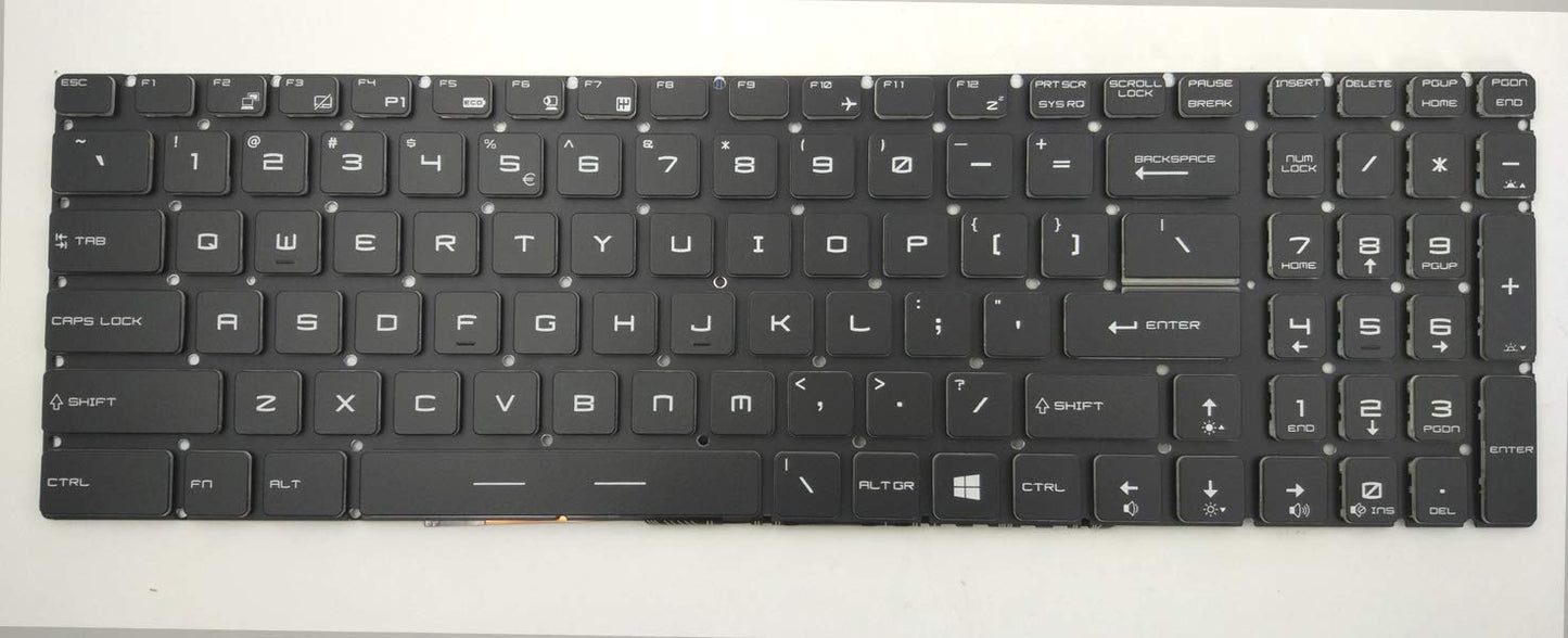 Replacement Backlit Keyboard for MSI GS60 GS70 GS63VR GS73VR GT62 GT62VR GT72 GT72VR GT73VR CR62 CR72 CX62 CX72
