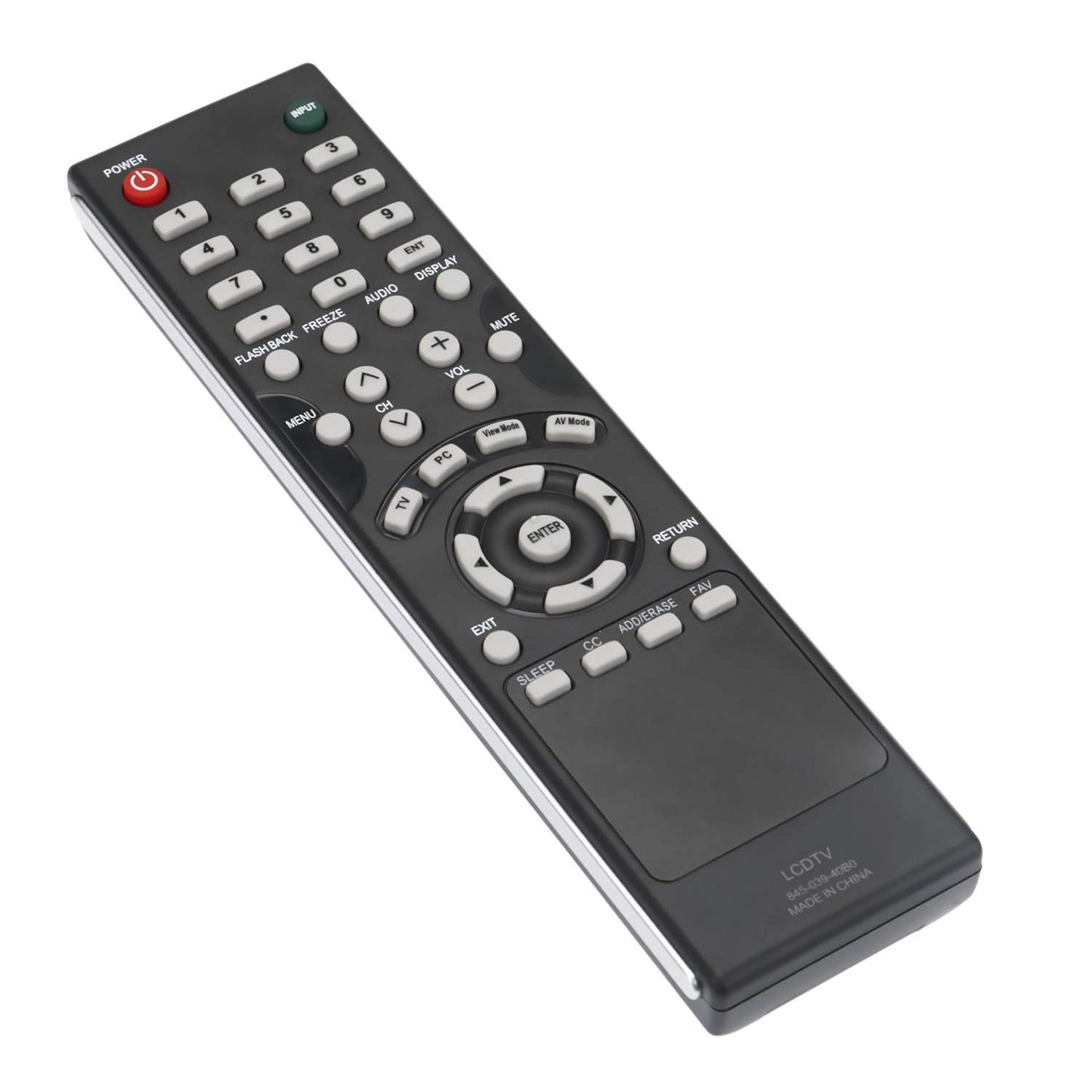 845-039-40B0 Replacement Remote Control Applicable for Sharp LCD TV LC-60E69U LC-40LE431U LC-40LE431UA LC-40LE433U LC-40LE433UA LC60E69U LC40LE431U