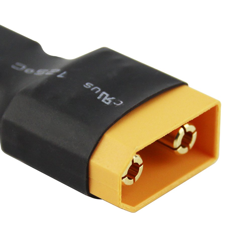 OliYin 3pcs XT90 Male to XT60 Female Connector Converter Adaptor for LiPo Electric Quad/ESC(Pack of 3)