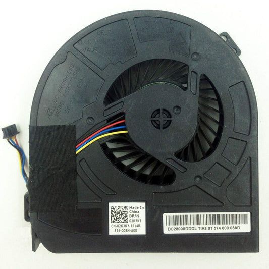 Z-one Fan Replacement for Dell Precision M4800 Series Gpu Cooling Fan, 02K3K7 DC28000DDDL 4-Wire 4-pin
