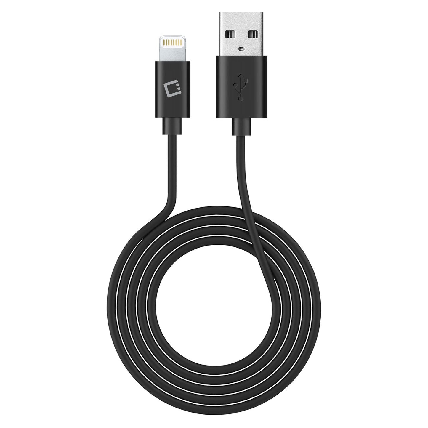 Cellet Apple Certified Lightning Cable Compatible for Apple iPhone Xs/Xs Max/Xr/X/SE/8/7/6/5 iPad/Pro/Air/Mini, iPod, Touch - 1 Meter (3.3 feet) Black