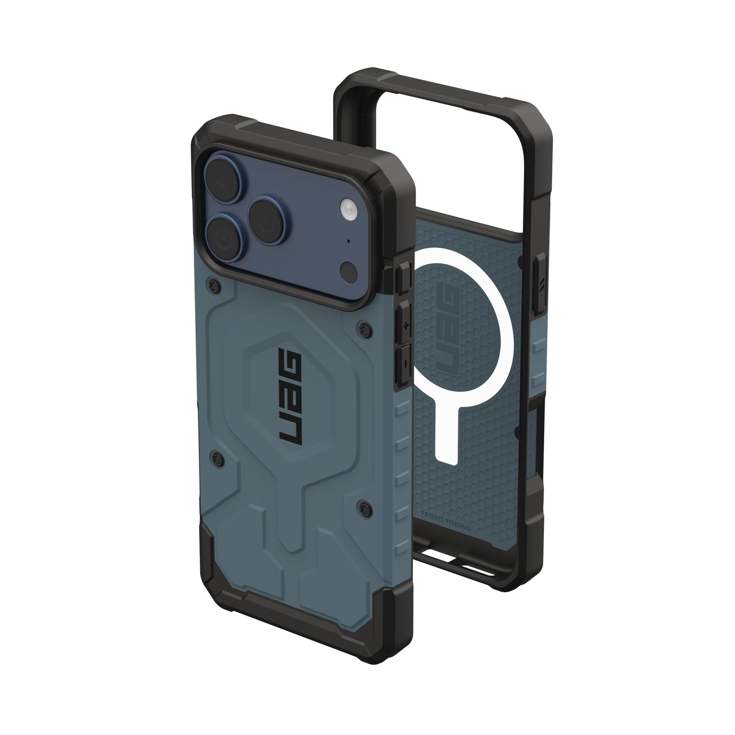 URBAN ARMOR GEAR UAG Designed for iPhone 17 Pro Max Case Pathfinder - Compatible with MagSafe Military Grade Protective Cover, Cloud Blue