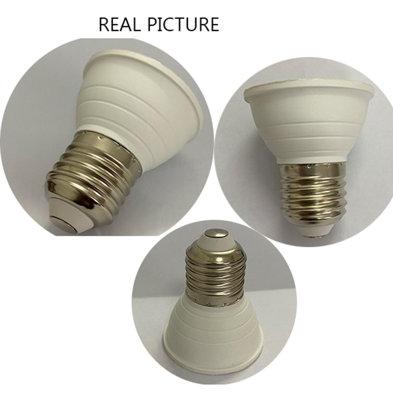 yayutelight E26 LED Spotlight Bulbs, 5W PAR16 Light Bulb 50W Equivalent,500Lm,Dimmable 10 Pack (Warm White 3000K)