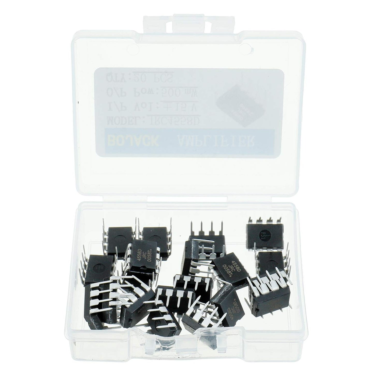 BOJACK JRC4558 is a Dual Operational Amplifier with Internal Compensation Circuit?Pack of 20?