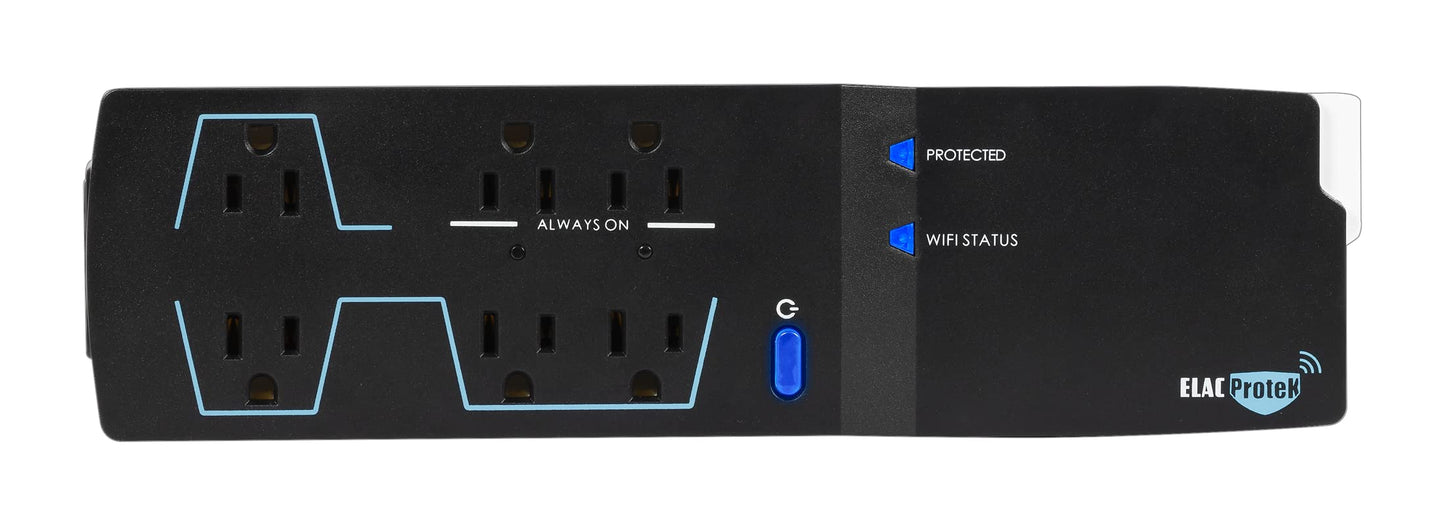 Elac PB-62W - Protek 6 Outlet Smart Surge Protector