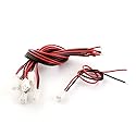 uxcell 10 Pcs 2mm Single Ends Male JST-XH Balance Connector Adapter Extension Wire